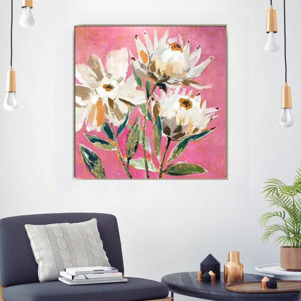 flower canvas  painting
