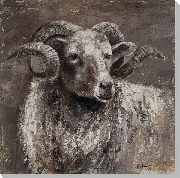 animaux texturés mouton artwork